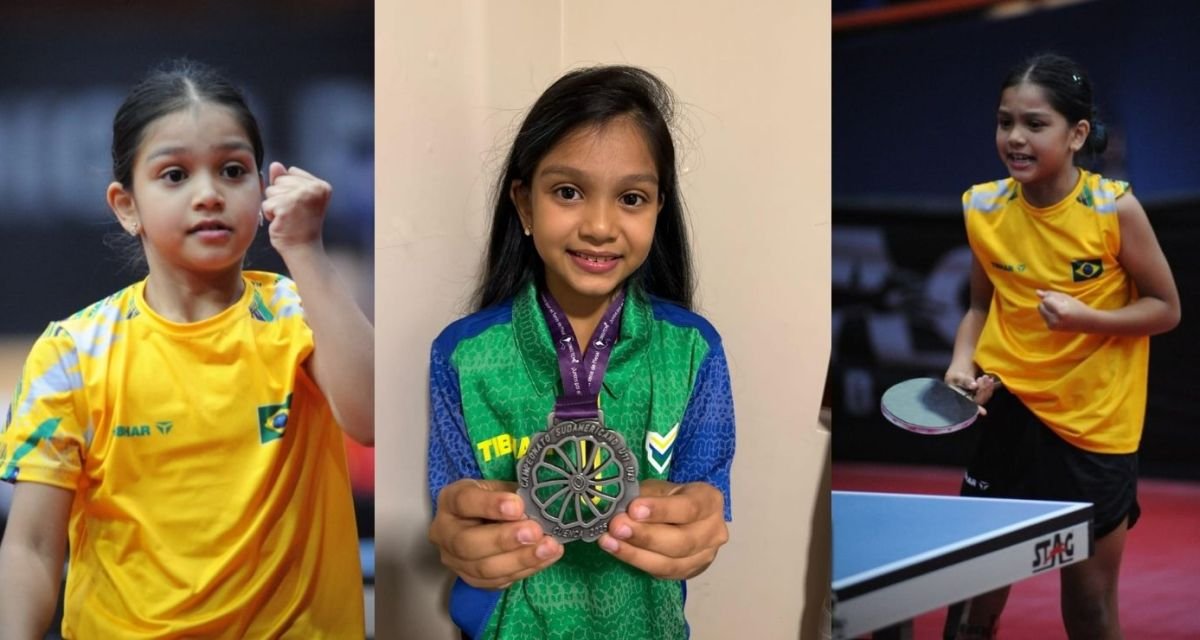 Raina Rodrigues Conquista Prata no Sul-Americano de Tênis de Mesa