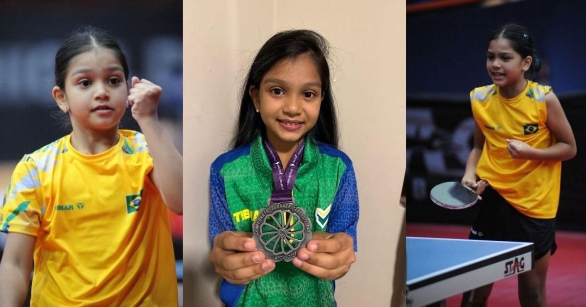 Raina Rodrigues Conquista Prata no Sul-Americano de Tênis de Mesa